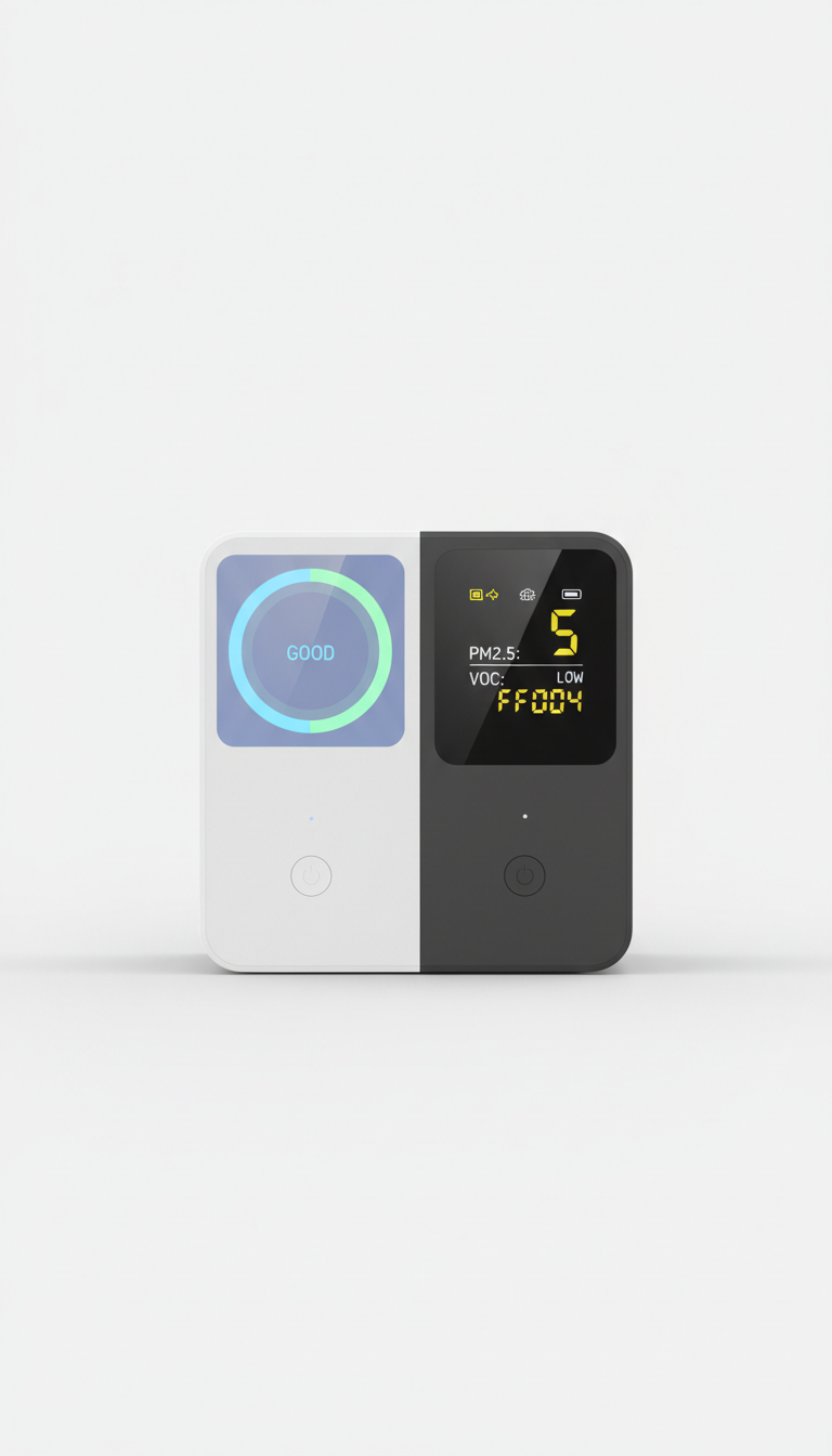 Connected Air Quality Monitor with Real-Time Alerts
